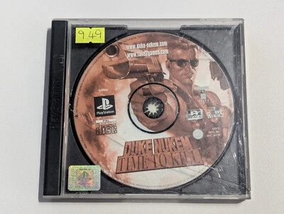 Duke Nukem: Time to Kill (Sony PlayStation 1, 1999) Ps1 Game  - Image 1 of 2