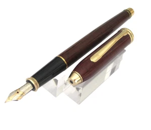 STYLO PLUME CROSS DE PRESTIGE MODELE TOWNSEND LAQUE MARRON NEUF DE STOCK MX707 - Picture 1 of 12