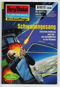 Perry Rhodan Nr. 2027 Schwanengesang 1. Auflage komplett mit Risszeichnung - Bild 1 von 4