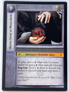 LORD OF THE RINGS TCG REFLECTIONS FOIL 9R37 SEEING STONE OF MINAS ANOR ex - Picture 1 of 1