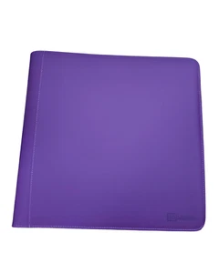Archivador 10Pristine 12 Bolsillos Premium Toploader Binder Morado 384 cards - Imagen 1 de 2