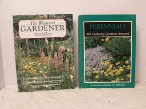 The Weekend Gardener & PERENNIALS 1001 Questions Hardback Books LOT OF 2  VGC - Imagen 1 de 6