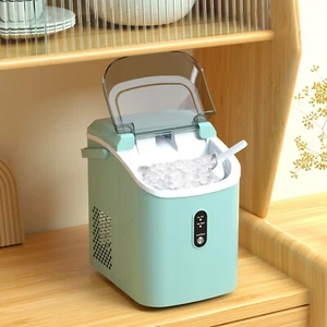 YUKOOL Macchina per il Ghiaccio da Scrivania, Portatile, 34Lbs/24H, Cubetti di Ghiaccio Masticabili,Autopulente - Foto 1 di 63