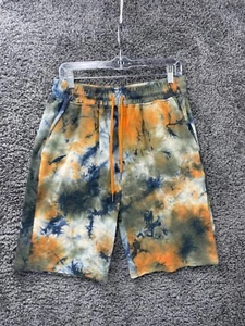 Publish Today for Tomorrow Shorts Men 34 Multi Tie Dye Regular Fit Elastic Waist - Picture 1 of 12