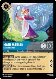 Disney Lorcana Archazia's Island - 176 Maid Marian - Super Rare Non Foil - Bild 1 von 1