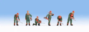 Noch 45061 Forest Workers (6) Figure Set TT Scale - Picture 1 of 1