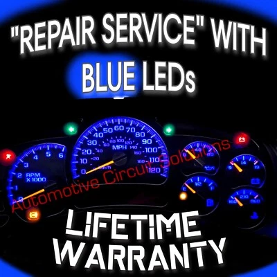 03-07 GM Chevrolet Silverado Tahoe Cuadro de instrumentos SERVICIO DE REPARACIÓN COMPLETO Foto 1 de 4