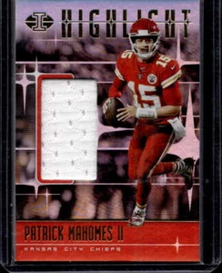2019 Panini Illusions #HS-PM Patrick Mahomes II Highlight Swatches TOP - Bild 1 von 2