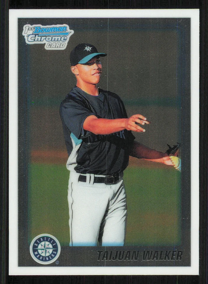 2010 Bowman Chrome Draft Prospects #BDPP39 Taijuan Walker - Image 1 of 2