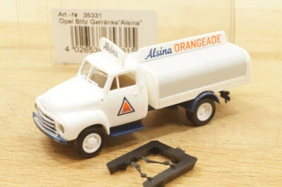 Ho 1:87 BREKINA 35331 Opel Blitz Coraggio Bere Con Baldacchino " Alsina " Nuovo - Immagine 1 di 4
