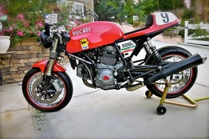 DUCATI GT-1000 BILLET ALUMINUM CUSTOM SIDE COVER KIT. - Picture 1 of 12