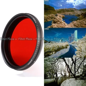 All-in-One verstellbarer Infrarot IR Pass Röntgenobjektivfilter 67 mm 530 nm bis 720 750 nm - Bild 1 von 12