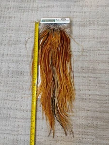 Hebert Miner Whiting CREE Rooster Saddle BRONZE Grade Hackle Fly Tying NEW - Picture 1 of 3