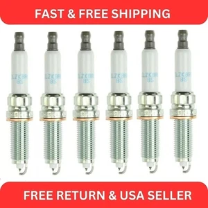 NGK Set of 6 Spark Plugs 97506 for BMW F22 F30 F32 F33 F34 E84 320i 650i X5 M4 - Picture 1 of 3