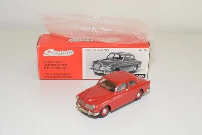 A30 1:43 SOMERVILLE 124 VOLVO AMAZON AMAZON 1962 123 GT 121 122 S RED MIB RARA! - Immagine 1 di 4