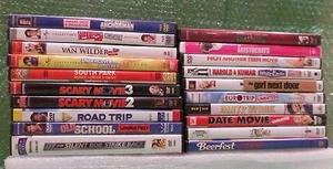 Comedy 20 Movie DVD Lot  Anchorman, Van Wilder, Old School, Clerks, Eurotrip... - Bild 1 von 1