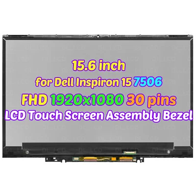 FHD 15.6" for Dell Inspiron 15 7506 2-in-1 P97F P97F005 LCD Touch Screen Assembl - Image 1 of 4