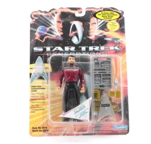 Star Trek Generations William Riker Action Figure 1994 Playmates 6919 - Picture 1 of 5