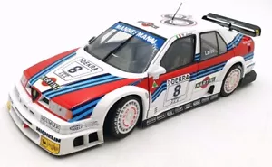 UT Scala 1/18 Diecast DC8524W - Alfa Romeo 155 V6 Ti #8 Larini Martini - Foto 1 di 5