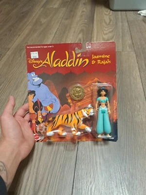 Figura de acción Disney Aladdin Jasmine and Raja Mattel sellada nueva Foto 1 de 3