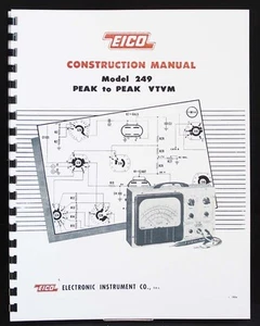 EICO 249 Peak-to-Peak VTVM Bauanleitung  - Bild 1 von 1
