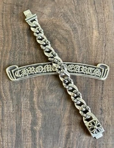 chrome hearts style bracelet 7inches - Picture 1 of 4