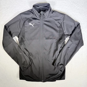 Puma Zip Up Jacket Dry Cell Black Size Small Pockets Dry Cell Stretchy Womens - Picture 1 of 8