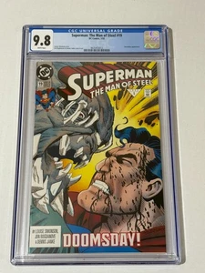 Superman: The Man of Steel # 19 (1/93) CGC Comic 9.8 NM/M WP Doomsday - Foto 1 di 4