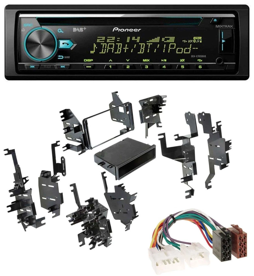 Pioneer DAB MP3 CD USB Bluetooth Autoradio für Toyota RAV-4 Celica MR2 Spyder bi - Bild 1 von 4