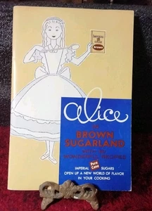 VINTAGE  Alice in Brown Sugarland Paperback VERY RARE Imperial Pure Cane Sugar - Bild 1 von 3