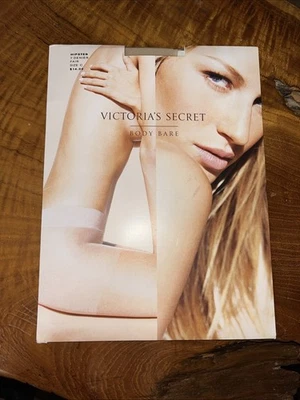 Victoria's Secret Body Bare Pantyhose Hosiery Hipster Fair 7 Denier Size C - Image 1 of 4
