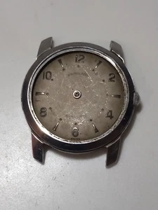 Vintage 1950s Men's Hamilton Automatic Watch with 672 Movement As Is For Parts - Picture 1 of 15
