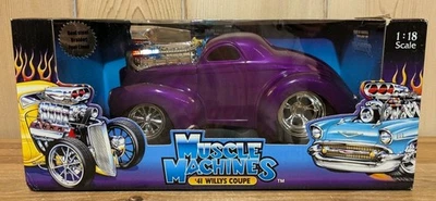 Muscle Machines '41 Willys Coupe 1:18 Diecast New In Box Willys-Overland    - Image 1 of 4