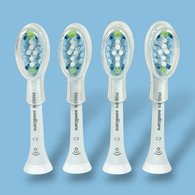 Philips Sonicare DiamondClean Smart C3 Premium Brush Heads 2/4 Pack New - Image 1 of 3