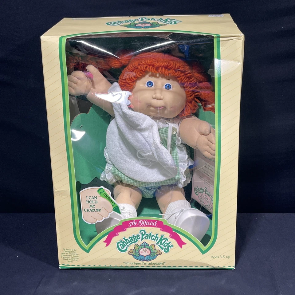 1984 Original Cabbage Patch Kids Doll With Birth Certificate