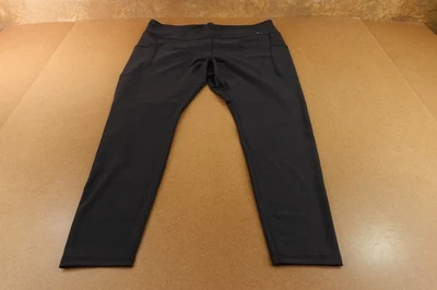 Leggings femininas Old Navy Active Powersoft 3X pretas cintura alta costura interna 27 polegadas - Imagem 1 de 4