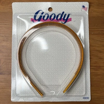Vintage Goody Full Size Headband 1995 Brown Tortoise 08290 Made In USA 90s Prop - Image 1 of 4