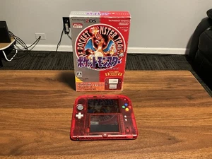 Nintendo 2DS Pokemon Pocket Monsters Red Charizard Japan Edizione Limitata Usato - Foto 1 di 14