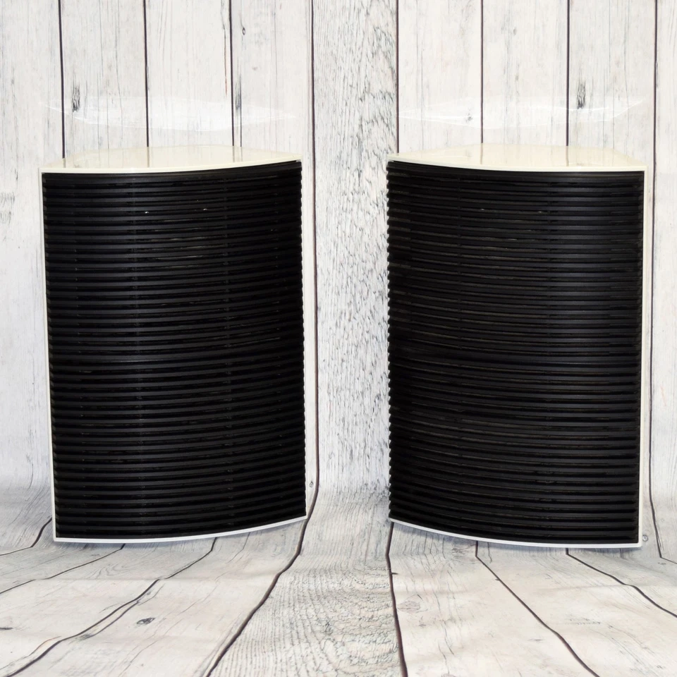 Altavoces estéreo Weltron 2006 vintage blancos - Envío gratuito Foto 1 de 4