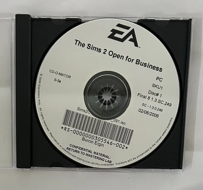 The Sims 2 Open for Business Review Version - PC pre-release code - 2006 - EA - Image 1 of 4