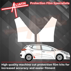 Se adapta a Kia Ceed 12-19 arcos QTR traseros transparente protector de astillas de piedra película de protección de pintura - Imagen 1 de 3