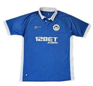 WIGAN ATHLETIC FC Maglia Maglia Uomo L Home Stagione 2011 2012 Mi Fit Blu - Foto 1 di 12