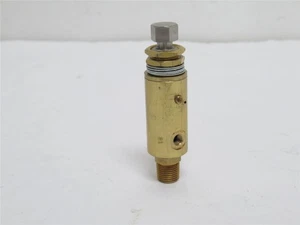 228865 New-No Box; Clippard CS-0843 Brass Pneumatic Flow Control Valve; 1/8NPT - Picture 1 of 6