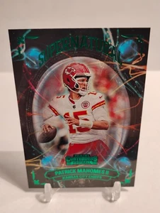 CONTENDENTI CALCIO 2022 - SOPRANNATURALE - PATRICK MAHOMES - VERDE - CAPI - Foto 1 di 2
