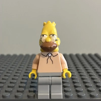 LEGO® Minifig sim012 - Abuelo Simpson, Los Simpson, Serie 1 - 1H Foto 1 de 2