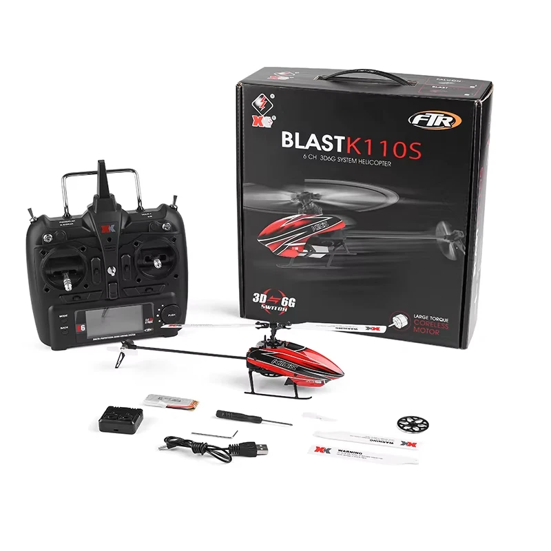 XK K110 Upgrade K110S Radio Contorl Drone 2.4G 6CH 3D 6G System Brushless Motor  - Image 1 of 4