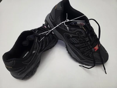 SKECHERS AFTER BURN MENS (NEW) ATHLETIC SHOES SZ 11EWW BLACK/CHARCOAL SN50125EWW - Image 1 of 4