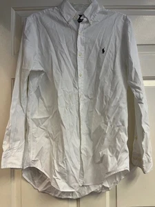 Ralph Lauren Classic Fit Men’s White Dress Shirt 15 2/3 100% Cotton Button up - Picture 1 of 16