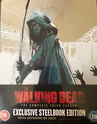 The Walking Dead Season 3 Limited Edition Steelbook Blu-ray Brand New and Sealed - Image 1 of 2
