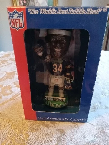 Chicago Bears Walter Payton Sweetness Bobblehead Limited Edition Cover
